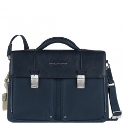 Портфель з 2 фронт. кишенями та відділ. для/ноутбука 15" (46x30,5x15) LINK/N.Blue Портфель з 2 фронт. кишенями та відділ. для/ноутбука 15" (46x30,5x15) LINK/N.Blue