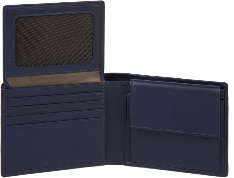 TAG/Blue Портмоне гориз. з відділ. для док. та монет із RFID захистом (11x8x2) TAG/Blue Портмоне гориз. з відділ. для док. та монет із RFID захистом (11x8x2)