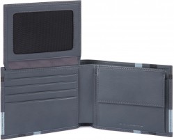 Портмоне гориз. з відділ. для док. та монет із RFID захистом (11x8x2) TAG/CheckBlack Портмоне гориз. з відділ. для док. та монет із RFID захистом (11x8x2) TAG/CheckBlack