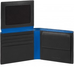 BOLD/Black Портмоне гориз. з відділ. для док. та монет із RFID захистом (11x9x2) BOLD/Black Портмоне гориз. з відділ. для док. та монет із RFID захистом (11x9x2)
