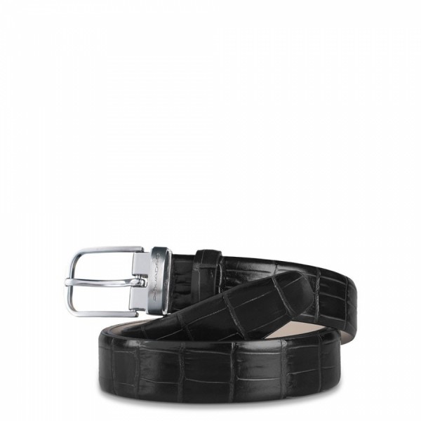 C47/Black Ремінь чоловічий крокодил (3x125) C47/Black Ремінь чоловічий крокодил (3x125)