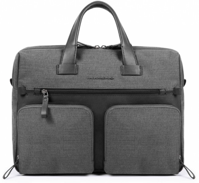 Портфель дворучн. з відділ. д/ноутбука 14"/iPad Air/Pro (41x29x11,5) TIROS/Grey Портфель дворучн. з відділ. д/ноутбука 14"/iPad Air/Pro (41x29x11,5) TIROS/Grey