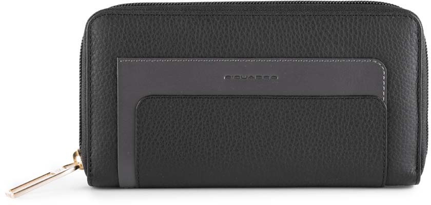 FEELS/Black Портмоне верт. на блискавці з RFID захистом (10x19x2,5) FEELS/Black Портмоне верт. на блискавці з RFID захистом (10x19x2,5)