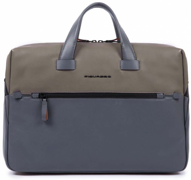 Портфель дворучн. з відділ. д/ноутбука 14"/iPad (41,5x30x9,5) LINE/Grey Портфель дворучн. з відділ. д/ноутбука 14"/iPad (41,5x30x9,5) LINE/Grey