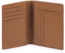 CUBE/Tobacco Портмоне верт. з відділ. для 9 кред.карт із RFID захистом (9,5x12,5x1,5) CUBE/Tobacco Портмоне верт. з відділ. для 9 кред.карт із RFID захистом (9,5x12,5x1,5)