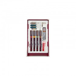  Rapidograph College-Set (0,25/0,35/0,5/0,7)+.
