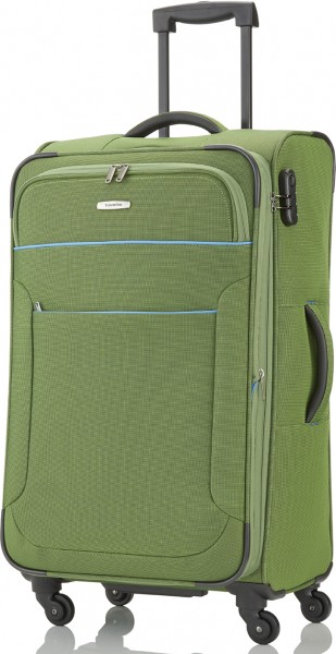 Валіза на 4 колесах L exp. (84/96л,3,8кг) (43x77x27/31см) DERBY 84/Green Валіза на 4 колесах L exp. (84/96л,3,8кг) (43x77x27/31см) DERBY 84/Green