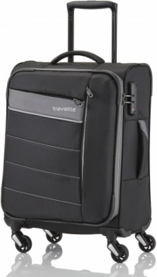 Валіза на 4 колесах S (36л,1,9кг) (37x54x20см) KITE/Black Валіза на 4 колесах S (36л,1,9кг) (37x54x20см) KITE/Black