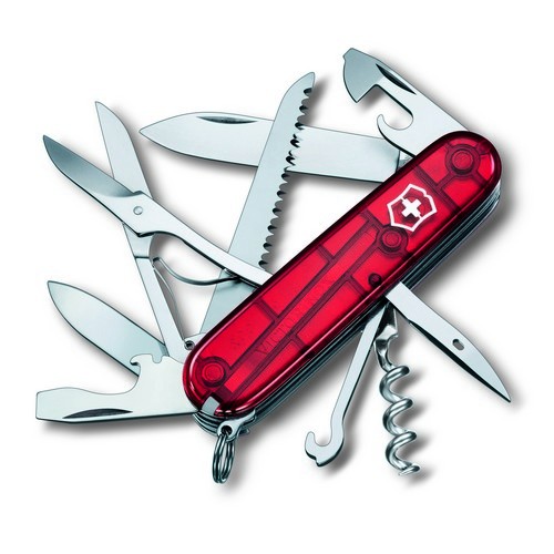 Ніж Victorinox HUNTSMAN Vx13713.TB1 . Ніж Victorinox HUNTSMAN Vx13713.TB1 .
