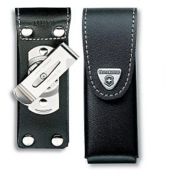 Чехол на пояс кож.черн на липучке с повор. клипом (111мм) до 6 слоев Чехол на пояс кож.черн на липучке с повор. клипом (111мм) до 6 слоев