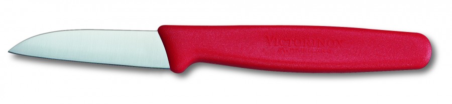 Кухонный нож Paring 6см прям. с крас. ручкой Кухонный нож Paring 6см прям. с крас. ручкой