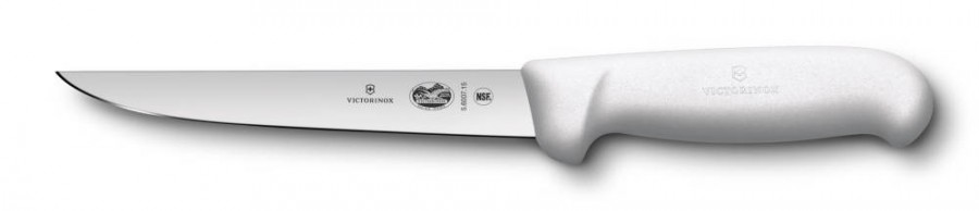 Кухонний ніж Fibrox Boning 15см обвалочний з білою ручкою . Кухонний ніж Fibrox Boning 15см обвалочний з білою ручкою .