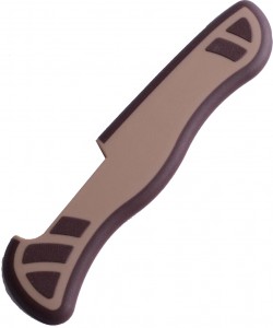 Накладки ручки ножа задн. beige/brown, H (111мм) Накладки ручки ножа задн. beige/brown, H (111мм)