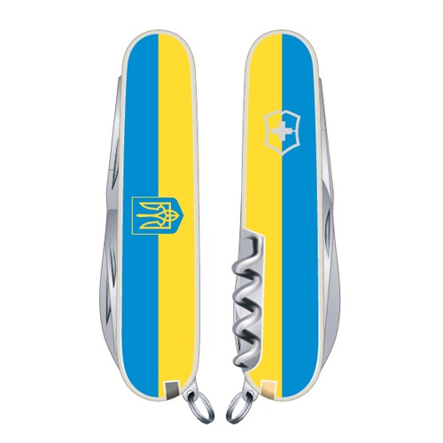 ніж Victorinox SPARTAN UKRAINE Vx13603.7R4 . ніж Victorinox SPARTAN UKRAINE Vx13603.7R4 .