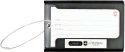 TRAVEL ACCESSORIES 4.0/Black    Deluxe Tracking Id Tag (6x10x1)