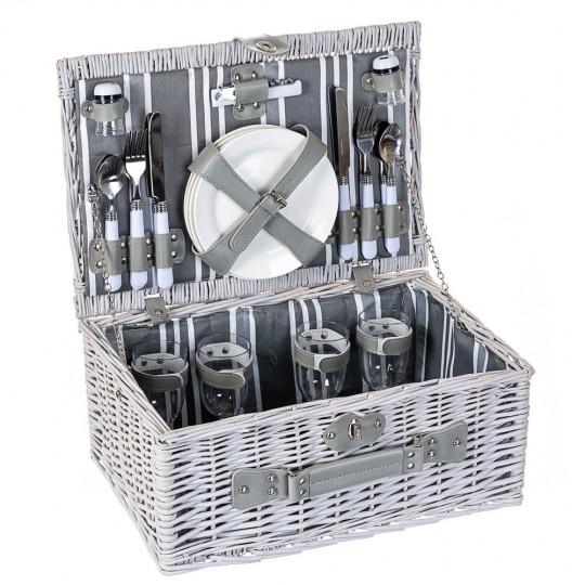 Кошик для пікніка на 4 особи Класик Кошик для пікніка на 4 особи Класик