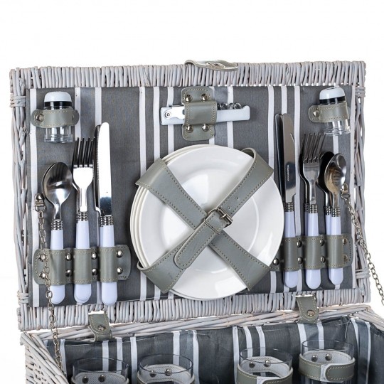 Кошик для пікніка на 4 особи Класик Кошик для пікніка на 4 особи Класик