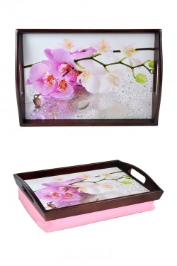 Підніс із ручками Orchid . Підніс із ручками Orchid .