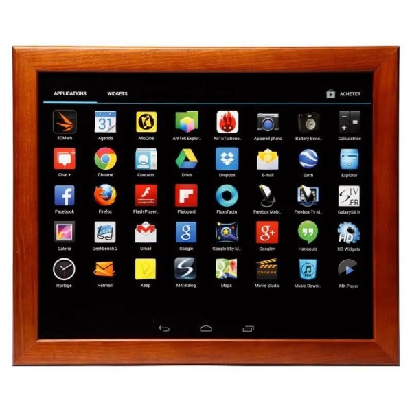 Піднос на м'якій подушці Android . Піднос на м'якій подушці Android .