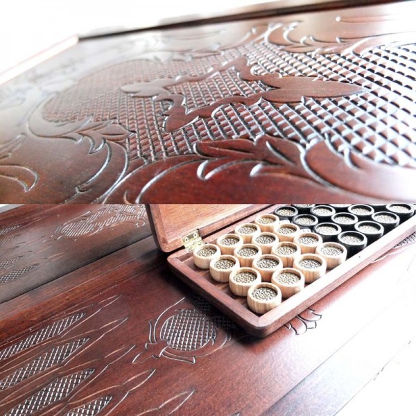 Нарди середні різьблені Корабель Нарди середні різьблені Корабель