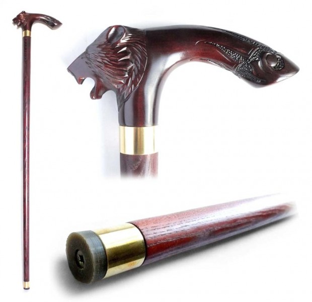 Трость Голова медведя Трость Голова медведя