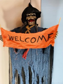   "Welcome"   