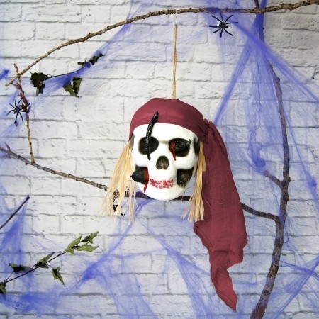 Череп готический пират Сэм бордо Череп готический пират Сэм бордо