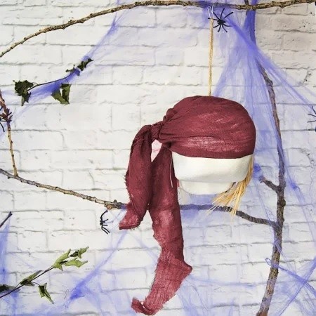 Череп готический пират Сэм бордо Череп готический пират Сэм бордо