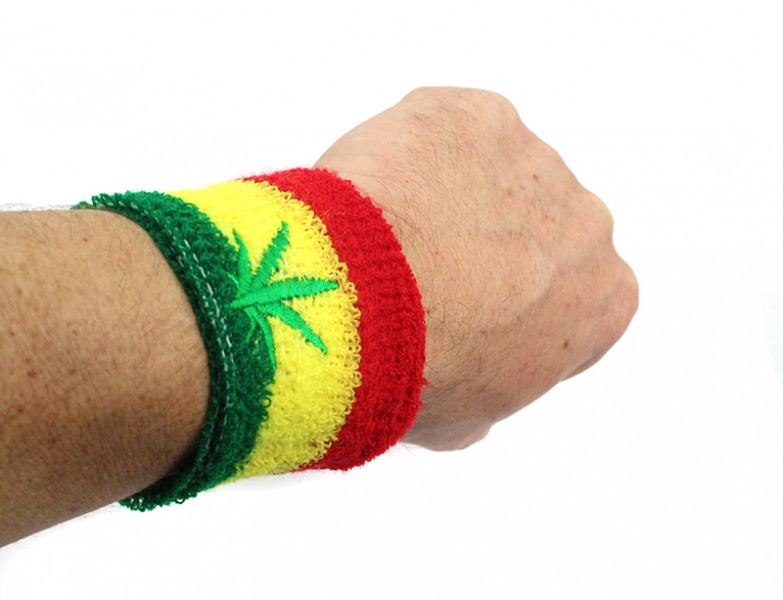 Напульсник махровый Листок Напульсник махровый Листок