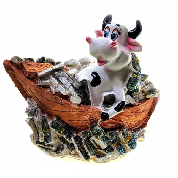 Копилка Корова в лодке Копилка Корова в лодке