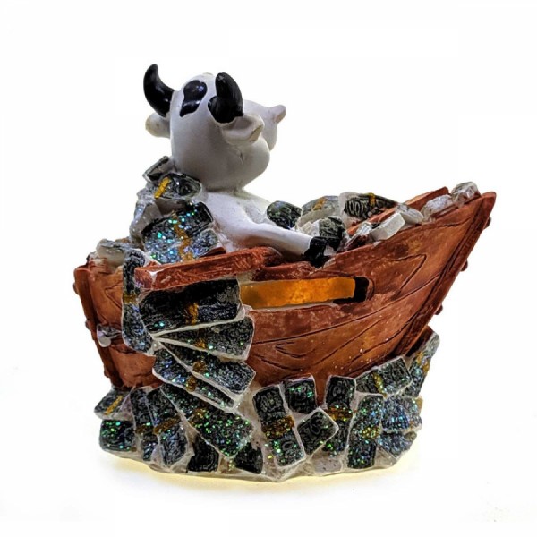 Копилка Корова в лодке Копилка Корова в лодке