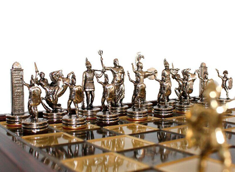 Шахи Посейдон 36х36см Manopoulos 088-0403SK Шахи Посейдон 36х36см Manopoulos 088-0403SK