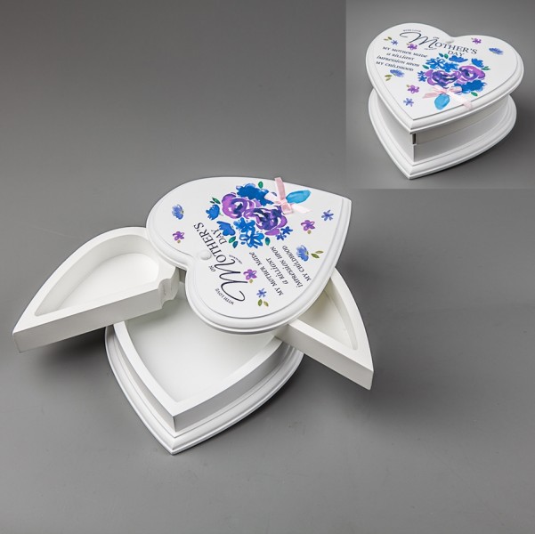 Деревянная шкатулка Heart Деревянная шкатулка Heart