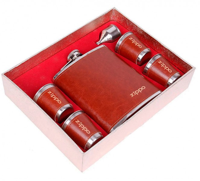 Набор мужской с флягой Zippo Набор мужской с флягой Zippo