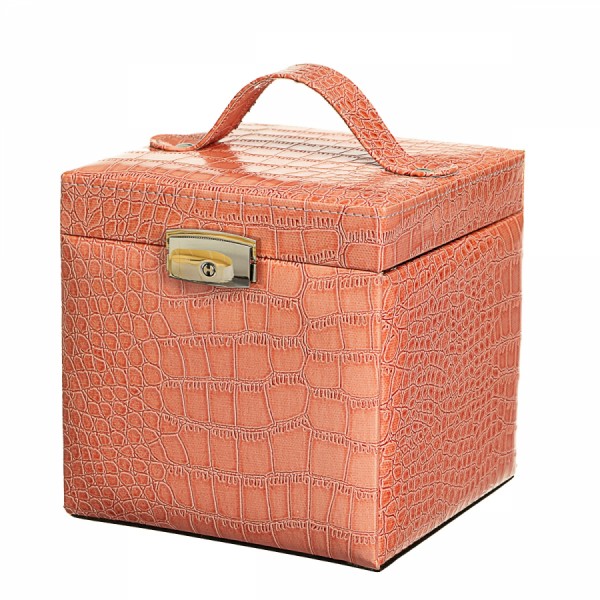 Шкатулка для украшений Персиковый куб Шкатулка для украшений Персиковый куб