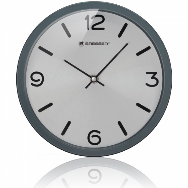 Часы настенные Bresser MyTime Silver Edition Digit Grey (8020316MSN000) Часы настенные Bresser MyTime Silver Edition Digit Grey (8020316MSN000)