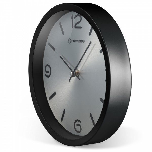 Часы настенные Bresser MyTime Silver Edition Digit Black (8020316CM3000) Часы настенные Bresser MyTime Silver Edition Digit Black (8020316CM3000)