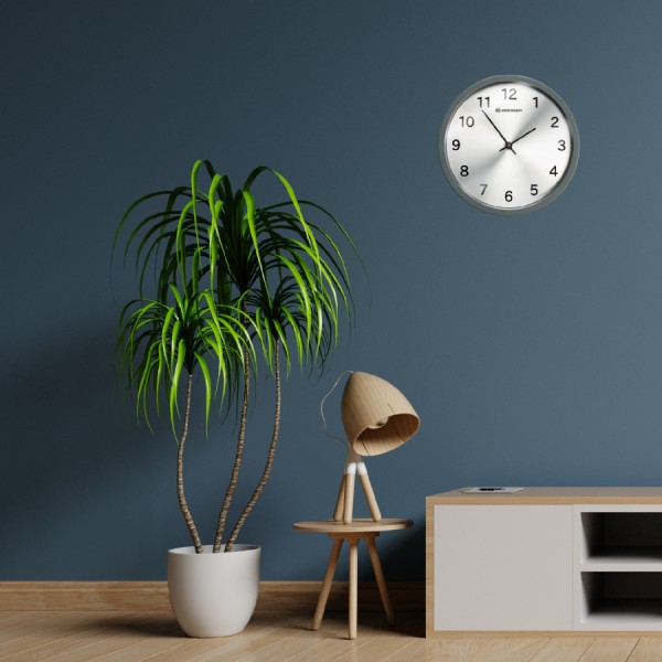 Часы настенные Bresser MyTime Silver Edition Symbol Matte Graphite (8020314UJT000) Часы настенные Bresser MyTime Silver Edition Symbol Matte Graphite (8020314UJT000)