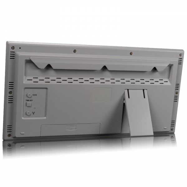 Часы настенные Bresser Jumbo LCD Grey (7001802QT5000) Часы настенные Bresser Jumbo LCD Grey (7001802QT5000)