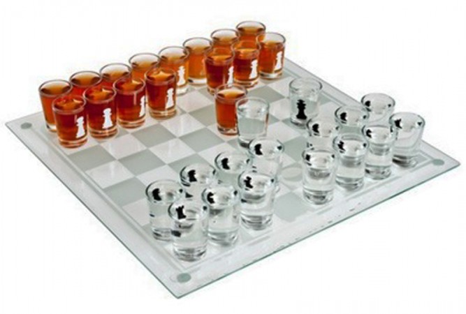 Набор "Пьяные шахматы" (мал)