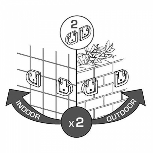Сушарка для білизни настінна Gimi Telepack 100 7м (153795) Сушарка для білизни настінна Gimi Telepack 100 7м (153795)
