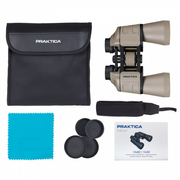 Бінокль Praktica Falcon FMC 10x50 Sand Бінокль Praktica Falcon FMC 10x50 Sand