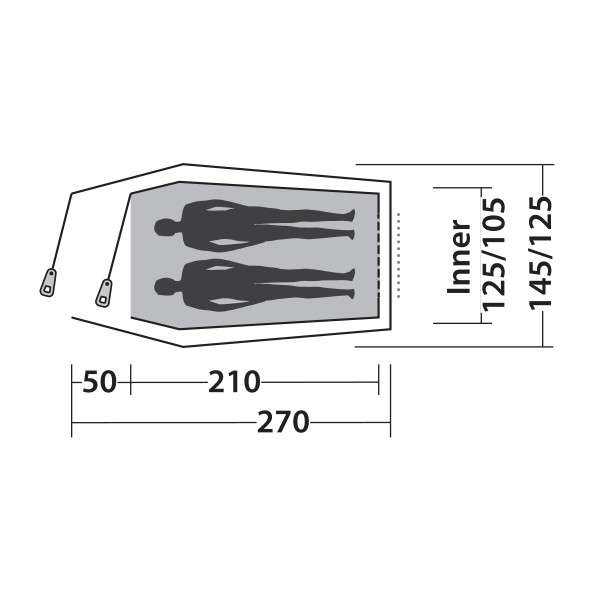 Намет Easy Camp Energy 200 Teal Green Намет Easy Camp Energy 200 Teal Green