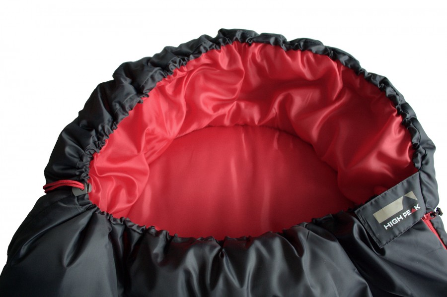 Спальный мешок High Peak Action 250/+4°C Anthra/Red Left (20084) Спальный мешок High Peak Action 250/+4°C Anthra/Red Left (20084)