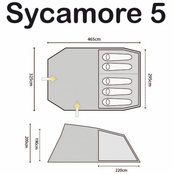 Намет Highlander Sycamore 5 Meadow Намет Highlander Sycamore 5 Meadow