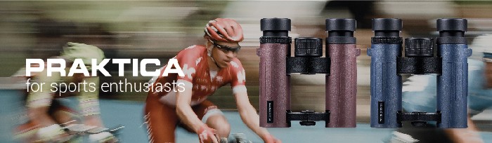 Бінокль Praktica Pioneer 10x26 WP Red Бінокль Praktica Pioneer 10x26 WP Red