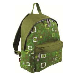   Highlander Zing 20 Kaleidos Square Print Green