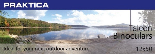 Бінокль Praktica Falcon FMC 12x50 Sand Бінокль Praktica Falcon FMC 12x50 Sand