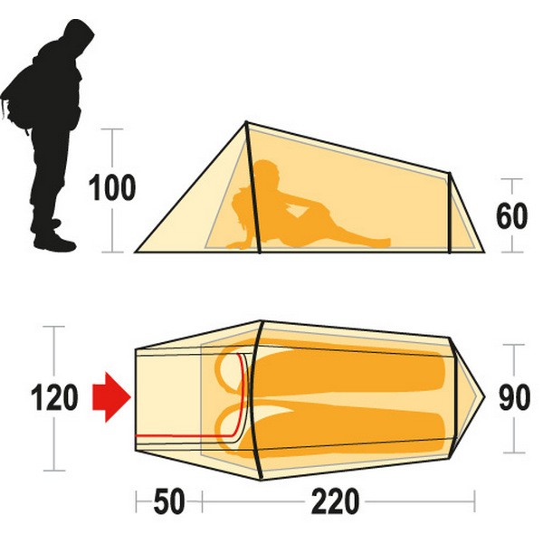 Намет Ferrino Sling 2 Green Намет Ferrino Sling 2 Green
