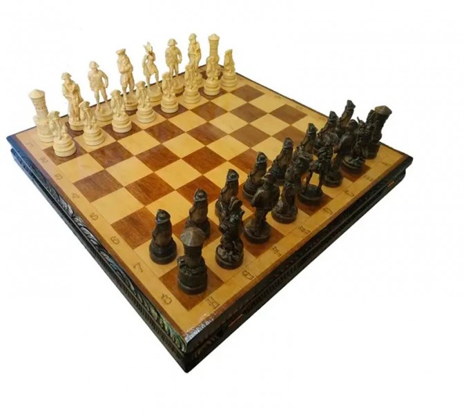 Шахи ручної роботи - Пірати Карибського моря Шахи ручної роботи - Пірати Карибського моря